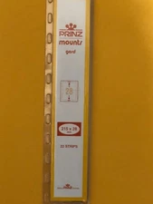 PRINZ STAMP MOUNTS 215/28- ***WE ARE A VETERAN SUPPORTIVE BUSINESS***