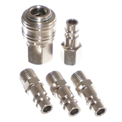 OLD-HARVEST 1/4" Druckluft Schlauchanschluß Adapter Stecknippel Schnellkupplung oder SET Neu