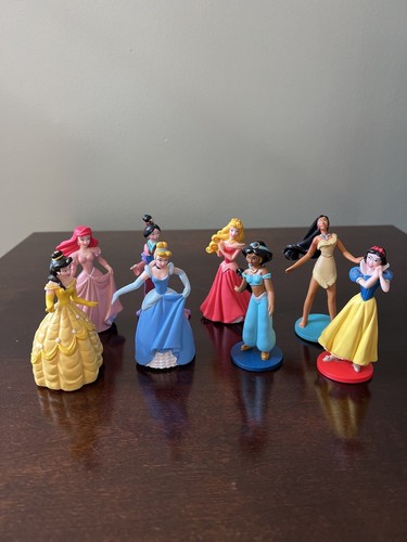 Disney Store Princess Figurine Set Cake Toppers 8 Piece - Picture 19 of 24