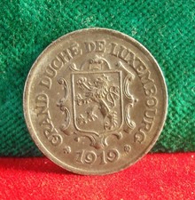 Monnaie coin Duché du Luxembourg luxembourg, 25 Centimes, 1919