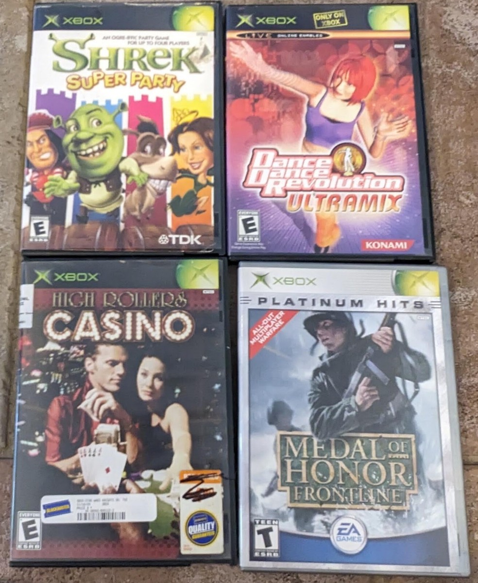 Lot of 4 Original Xbox Game Cases & Art, 3 Manuals | eBay