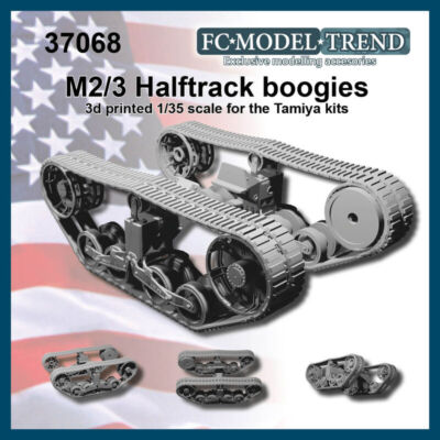 FC Model Trend 1/35 M2/M3 Halftrack Boogies for Tamiya kits