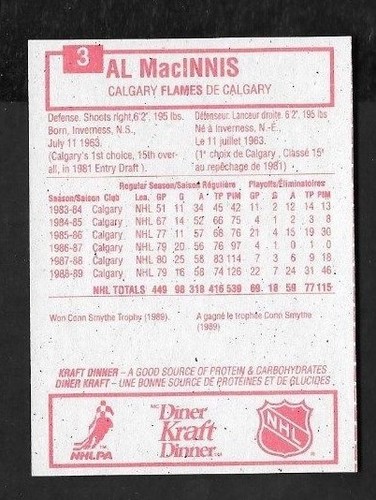 1989-90 KRAFT DINNER ROCK 'O' RAMA PANEL & SINGLE NHL HOCKEY 1-64 SEE LIST - Picture 46 of 179