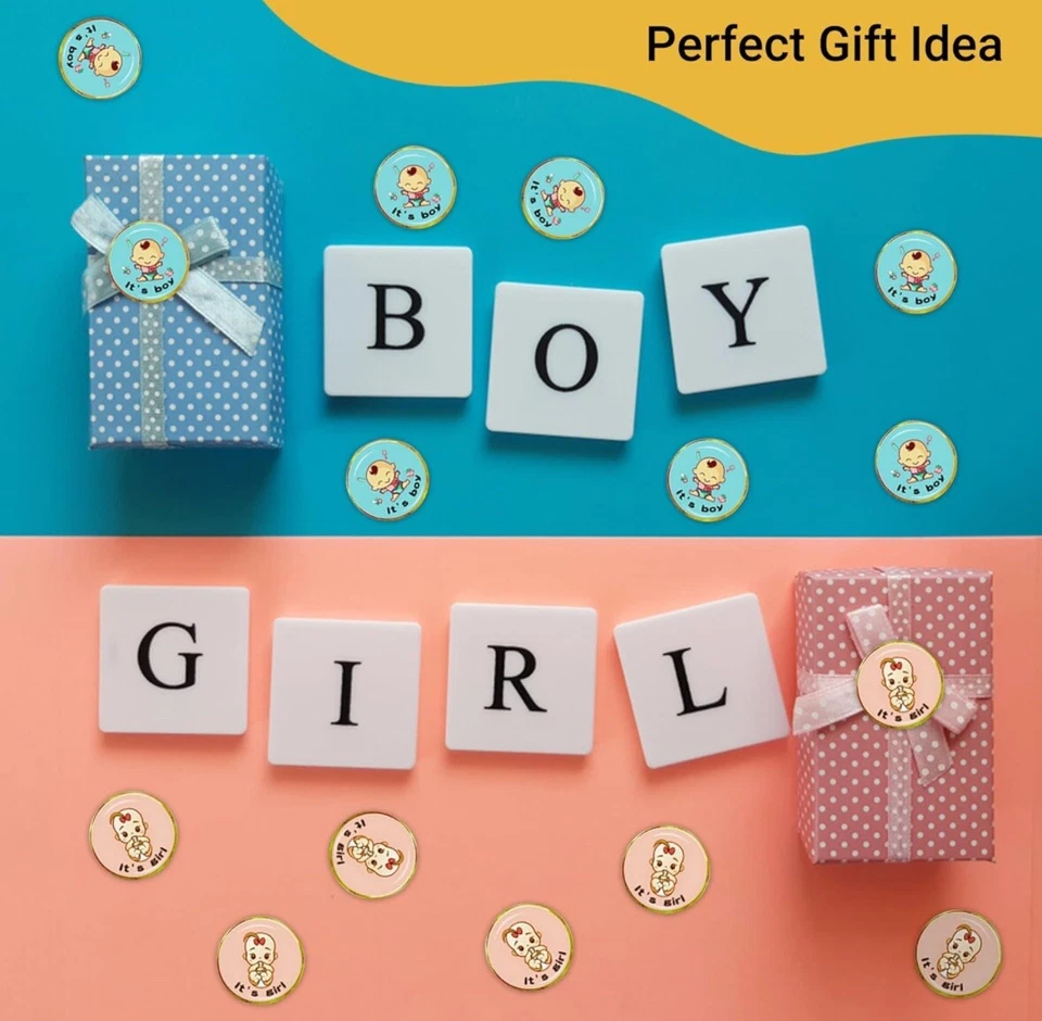 88 Pieces It's a Girl Gender Reveal Candy - Hard Candy with It's a Girl Foto 3 de 4