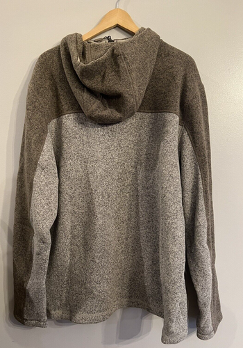 NUEVO CON ETIQUETAS THE NORTH FACE M's Manga Larga Gris Tostado FZ GL Alpine Sudadera con Capucha Talla XXL - Imagen 4 de 5