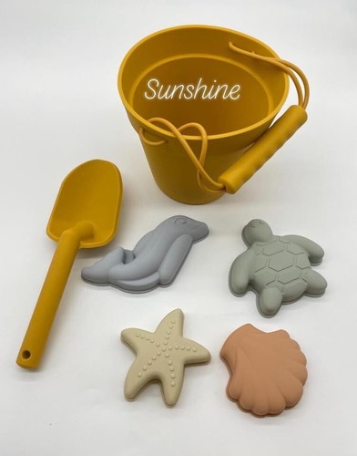 Beach Bucket Toys Sand Toy Kids Sets Summer Sandpit Toddler Pail Water Playset - Picture 3 of 5