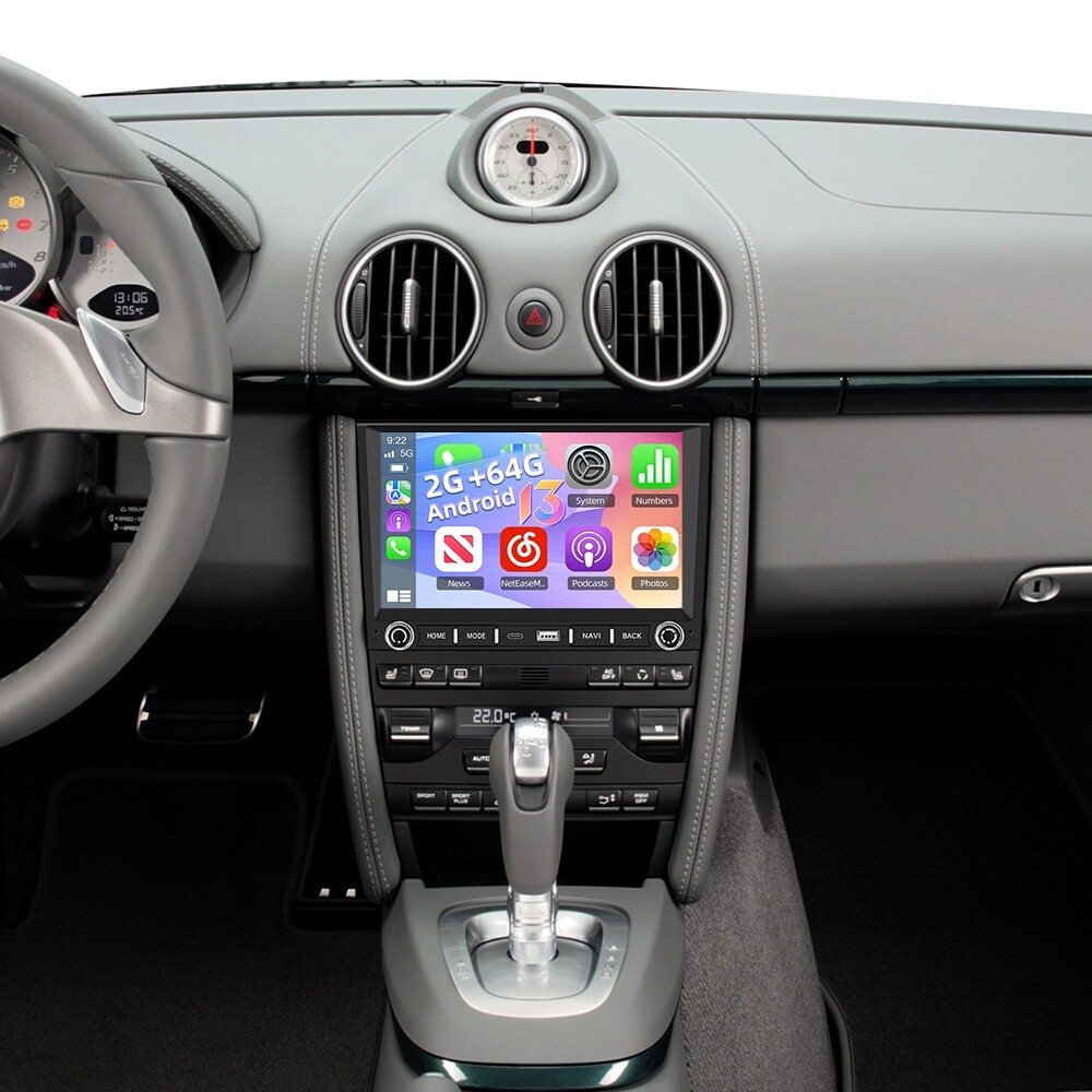 For Porsche 911 997 Cayman Boxster 987 Android 13 Car Stereo Radio