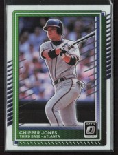 Chipper Jones 2025 Donruss #92 Optic Atlanta Braves