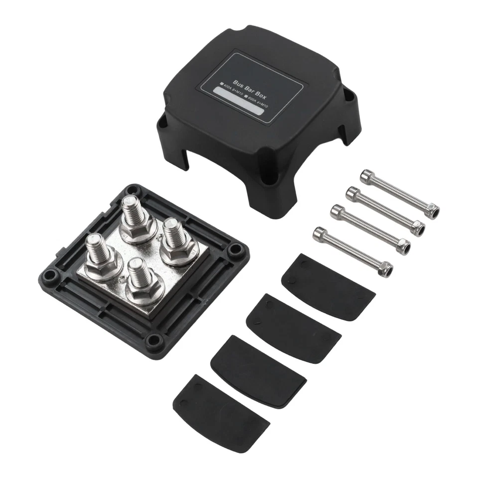 400A Busbar Panel for Marine Applications with M10 Terminals 12V48V DC - Image 4 of 4