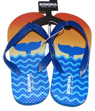 ~NWT Boys SONOMA Whale Sandals! Size S 11/12 ...