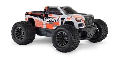 Arrma Granite 4x4 665 Mega RC Monster Truck 1/10 Orange W/ SLT2 Transmitter Nice