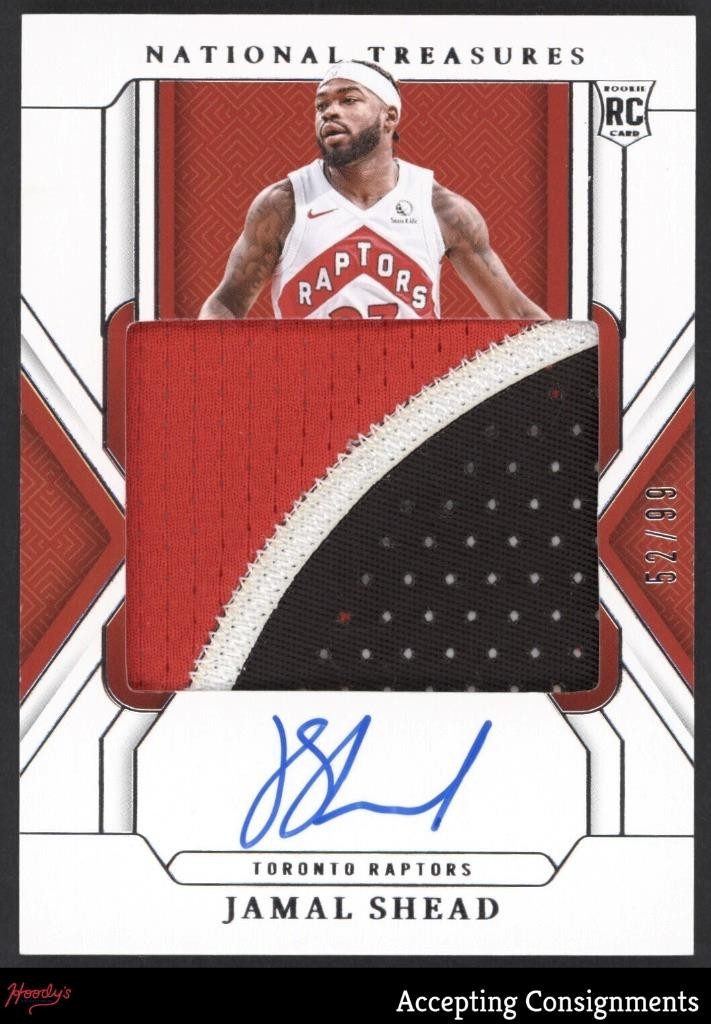 2024 Panini National Treasures #125 Jamal Shead ROOKIE PATCH AUTO 52/99 RPA RC