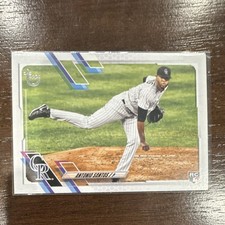 2021 Topps Update Series Antonio Santos US85 Vintage Stock 65/99 Rookie