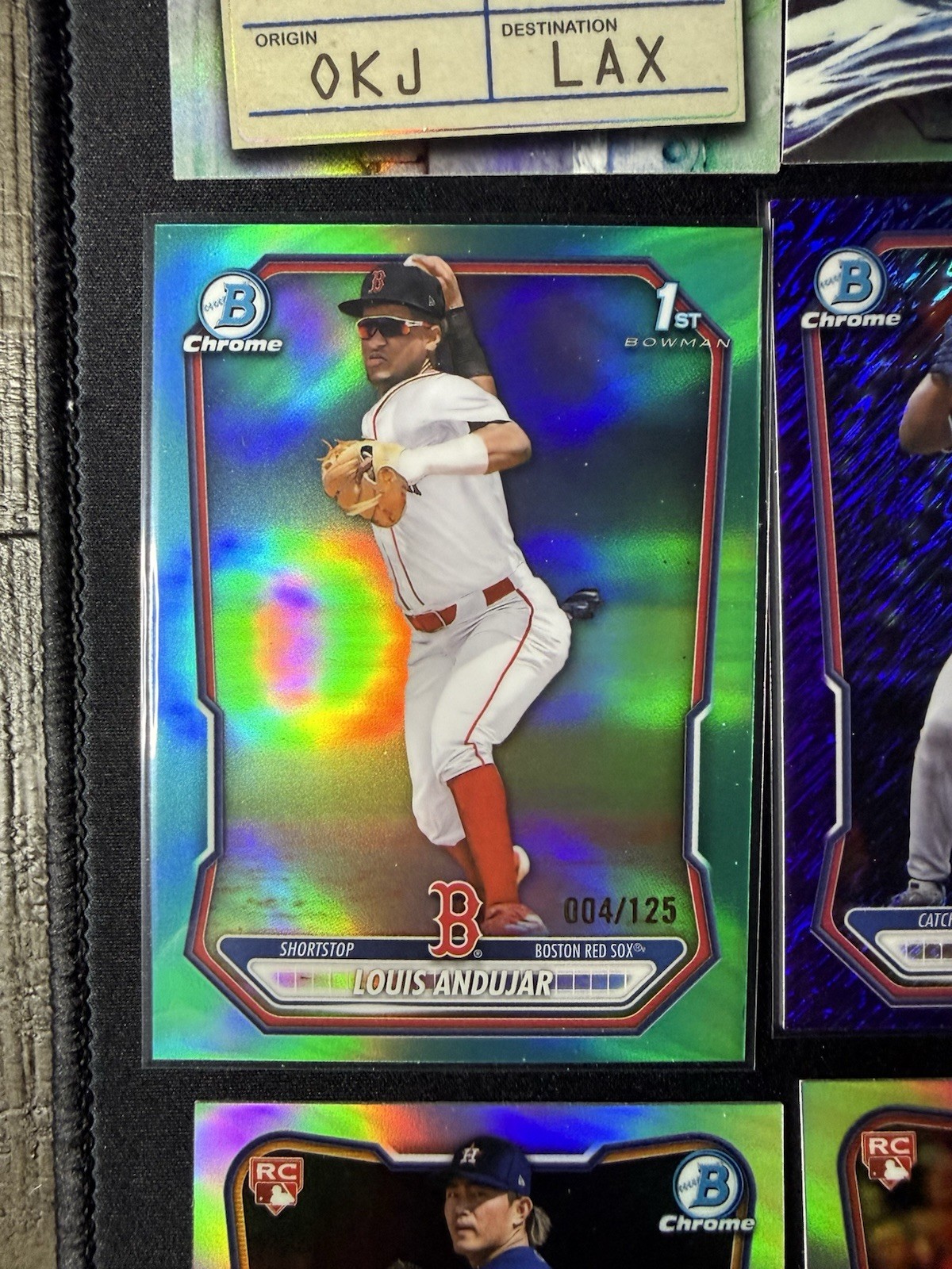 2026 Bowman Chrome Baseball Lot (17) Numbered, Inserts, Red Rookies view 2