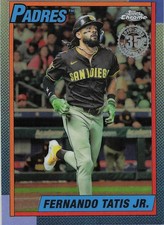 2025 Topps Chrome Update #90CU-9 Fernando Tatis Jr. 1990 Topps Chrome Padres
