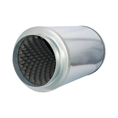 Carbon Garden Fan Silencer 6 8 10 12 Inch Inline Duct Noise Reducer