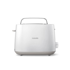 Philips Doppelschlitztoaster mit Brotaufsatz, weiß (HD2581/00)