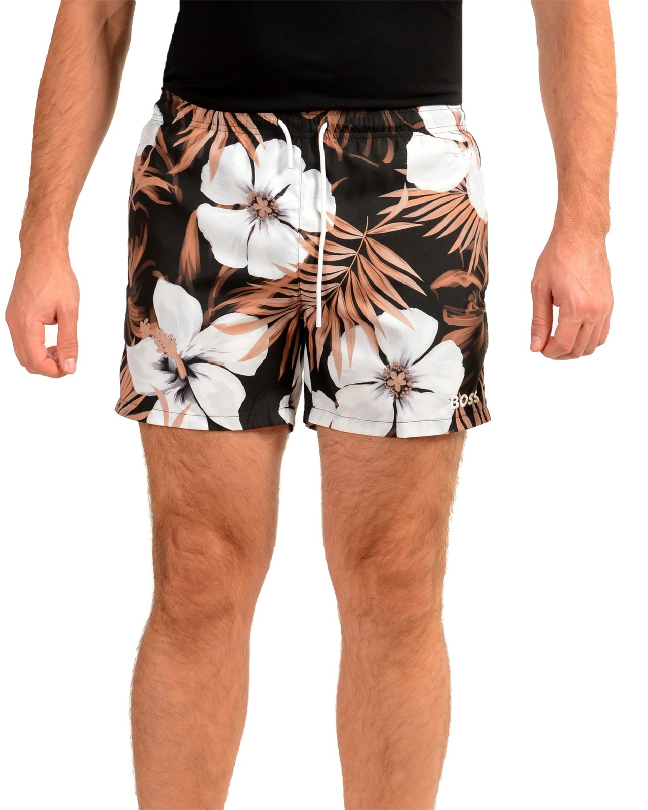 Мужские шорты для плавания Hugo Boss Turtle Multi-Color размер 48 10390₽