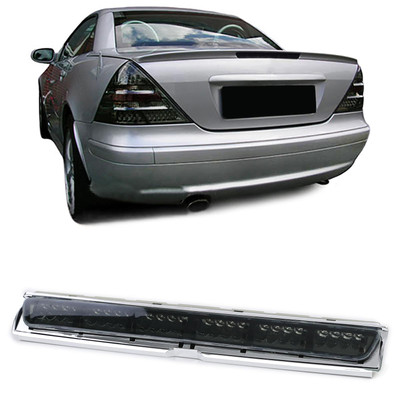 3. Dritte LED Bremsleuchte Klarglas Schwarz Smoke für Mercedes SLK R170 CLK W208