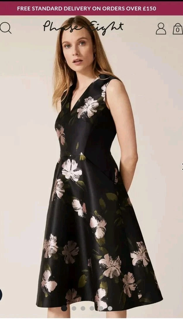 Phase Eight Black Floral Dresses for Women for sale | eBay UK