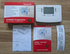 Honeywell ST9400C 7-Day Electronic Programmer 2-Channel 3 On/Off Digital Heating