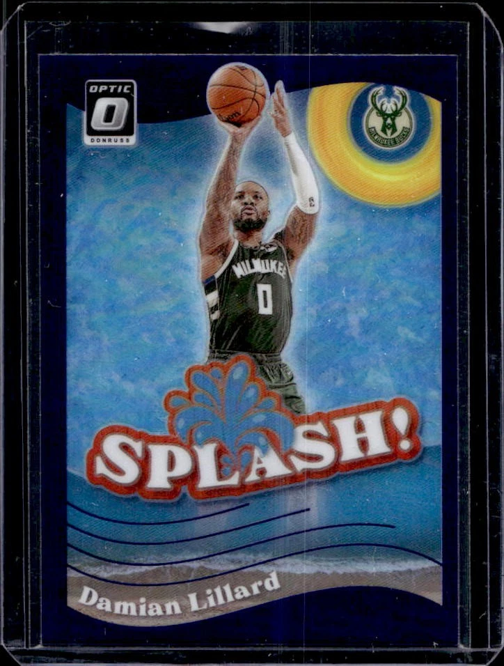 Damian Lillard trading card