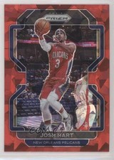 2021-22 Panini Prizm Red Ice Prizm Josh Hart #48 2l4