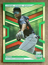 2023 Panini Elite Extra Edition - Antonio Anderson #86 Status Green /499 (RC)