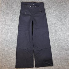 VTG 70s US Navy Sailor Pants Mens 32L 32x32 Wool Cracker Jack Bell Bottom Flare