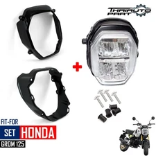 Honda New GROM MSX 125 2020-2024 HeadLight LED Unit Front Faring Cover Set