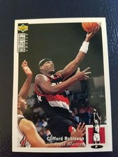 Clifford Robinson Trailblazers 1994 - 1995 UD Collector's Choice JAPANESE #56