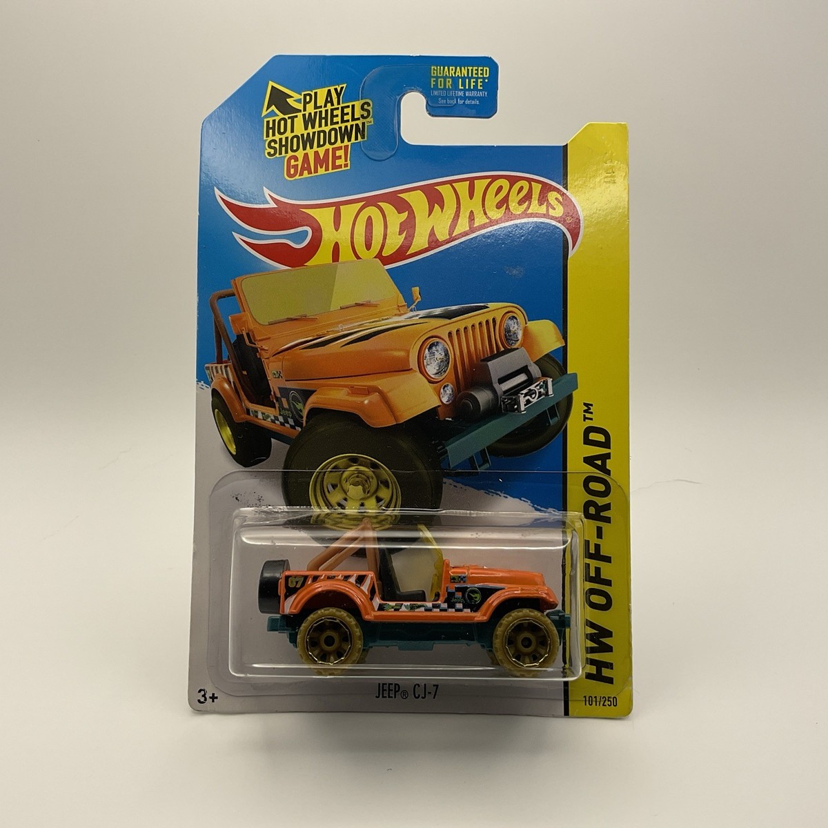 2013 Hot Wheels Jeep CJ-7 Treasure Hunt Diecast