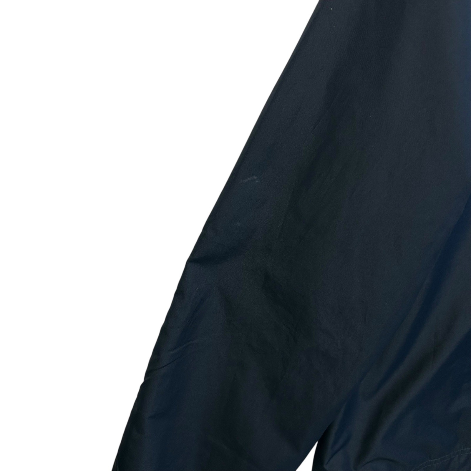 Nike Full Zip Windbreaker Jacket Men's Sz L Navy White Y2K Lined Retro Sporty thumbnail 9