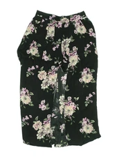 Justify Women Black Casual Skirt S