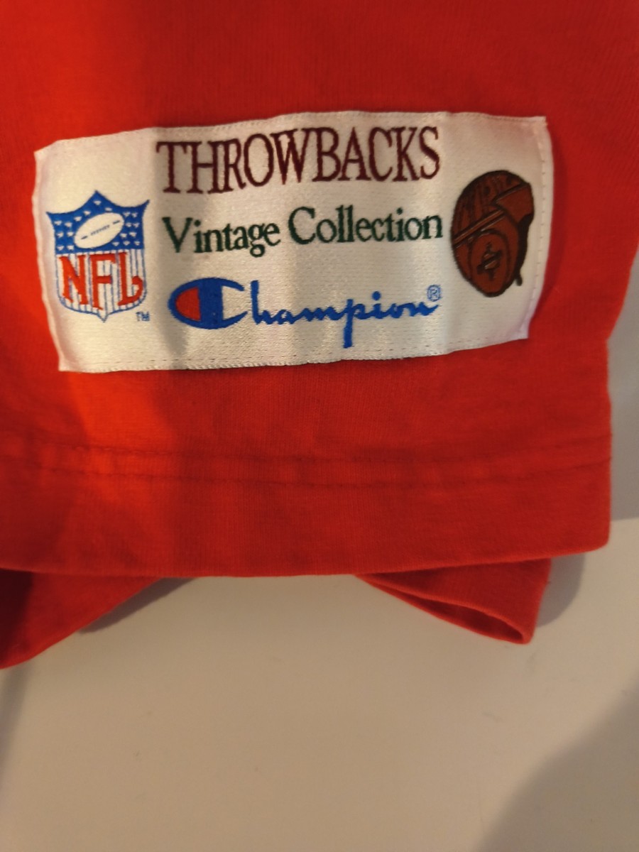 Vintage Kansas City Chiefs Len Dawson #16 Champion Throwback