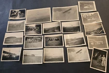 Rare WWII NSFK Fliegerkorps Photo Lot 20 German Aviation Planes Pilots Airfield