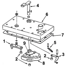 Shift Cam Assembly 380306R51 Fits Case-IH 4156 4186 4166 4100 380306