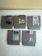 NES Games Lot 5 - Rad Racer - Ninja Turtles