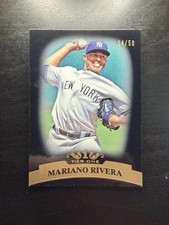 Topps 2011 Tier One Mariano Rivera Black Tier Three Yankees Card #63 /50