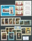 1 ) RUSSIA 1973 : ALBUM PAGE WITH 7 COMPLET SETS + BLOCK STAMPS MNH - THEMATIC