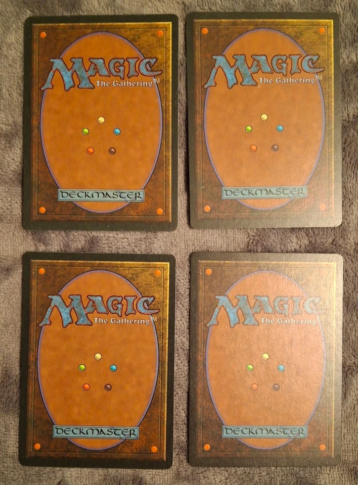 MTG Ice Age - Hydroblast (x4) - LP/NM - excellent looking vintage cards - Image 2 of 2