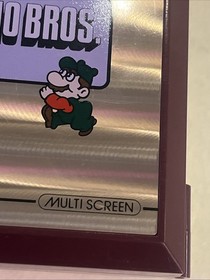 NINTENDO GAME AND WATCH MW-56 MULTI-SCREEN MARIO BROS. 1983 WORKING Vintage