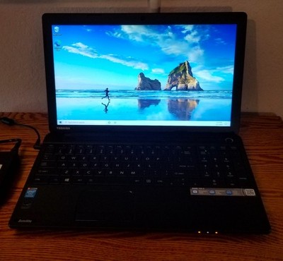 Toshiba Satellite C55-A 5105 Laptop Win 10 HD TrueBrite Display HDMI USB 3 DVDRW