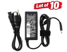 Lot of 10 65W AC Adapter Charger for Dell LA65NS2-01 MGJN9 19.5V 3.34A 4.5x3.0mm