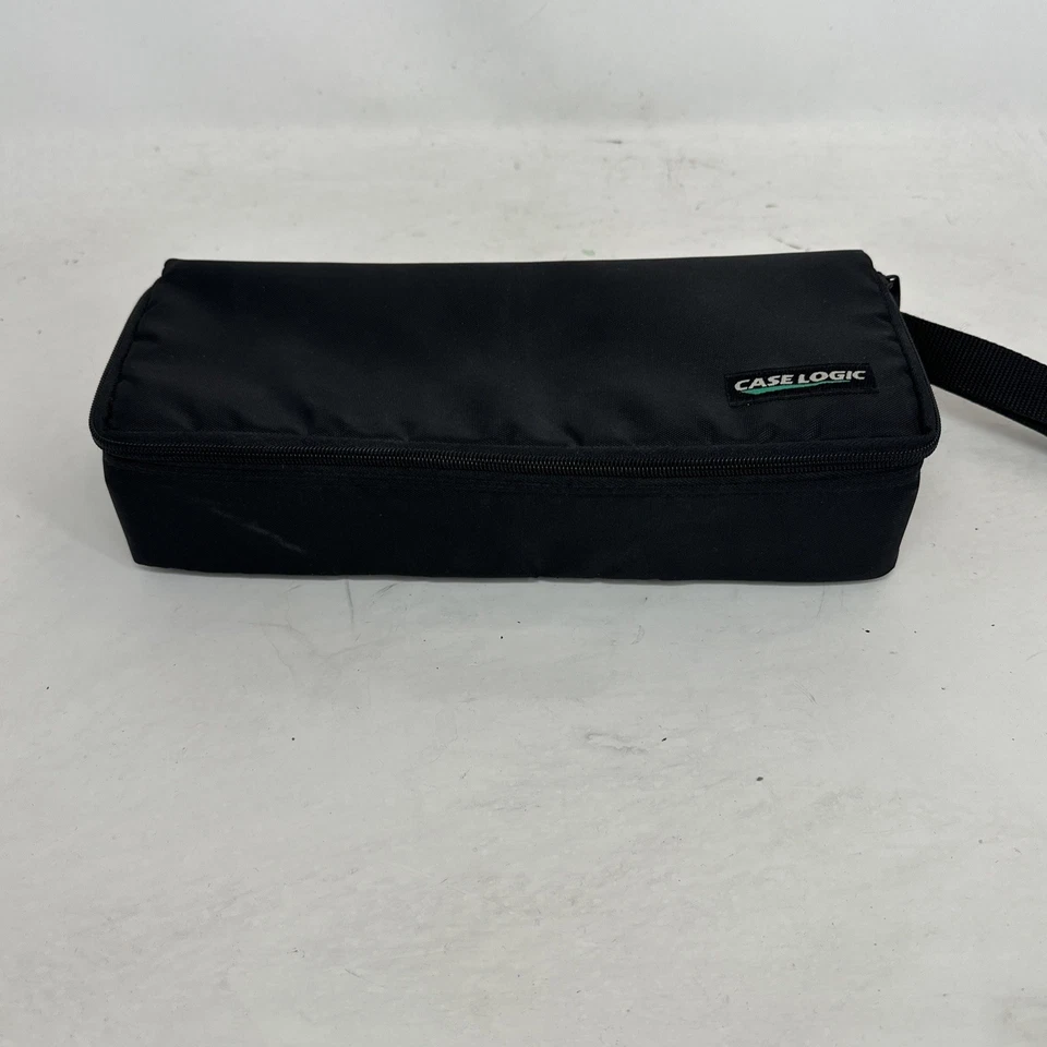 Винтажный чехол Logic мягкий нейлон серый портативный держатель для 15 кассет - Изображение 2 из 4