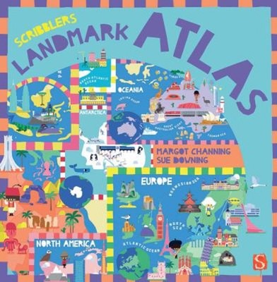 Scribblers Landmark Atlas Board Books Margot Channing