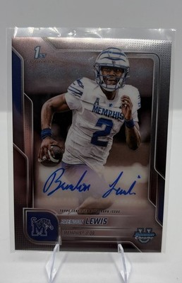 2025 Bowman University Chrome - Chrome Prospect Autographs Brendon Lewis #BCA-BL