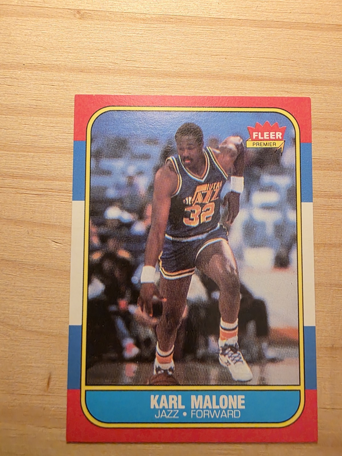 1986-87 Fleer - Karl Malone #68 (RC), Great Condition