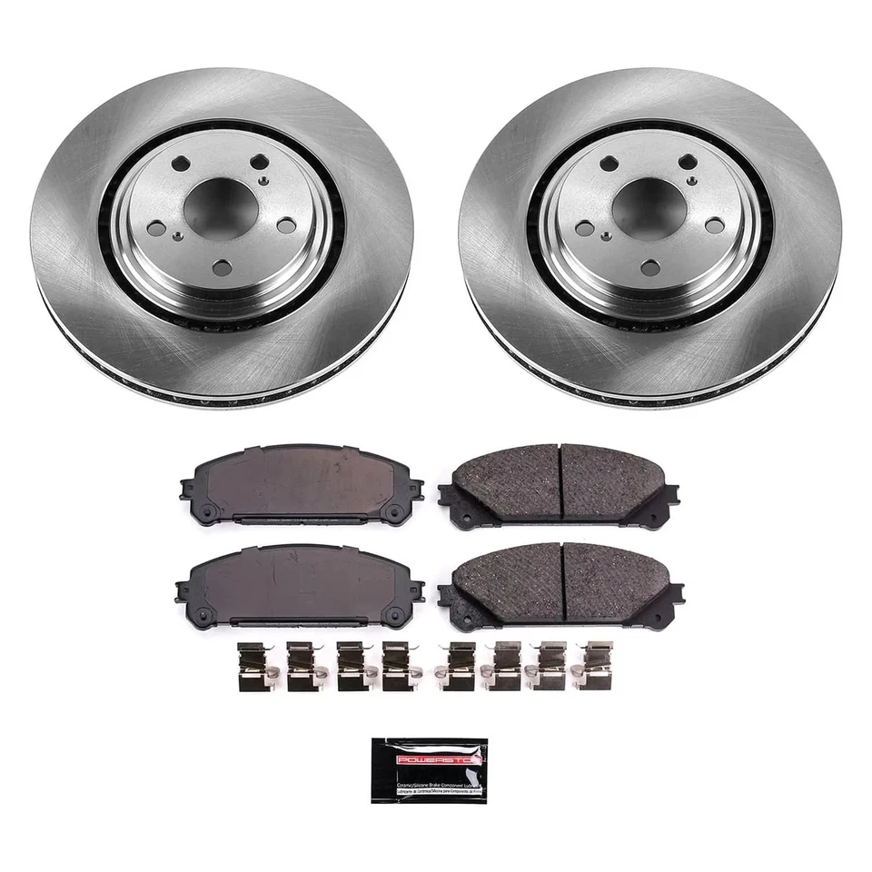 PowerStop KOE4713 Brake Kit For Toyota Highlander 2008-2019 Front Foto 2 de 4