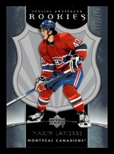 2005-06 UD Rookie Update /750 #290 Maxim Lapierre 2005-06 UD Artifacts Update